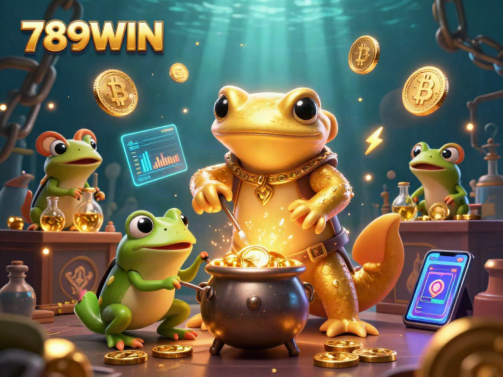 Experience the thrilling transformation at 789WIN as alchemists turn base metals into winning gold coins.